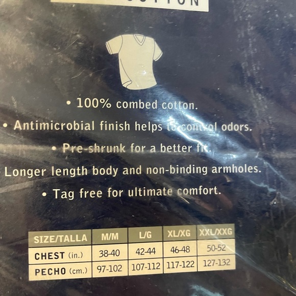 Stafford V-neck shirts brand new in package sz XXL - Picture 7 of 9